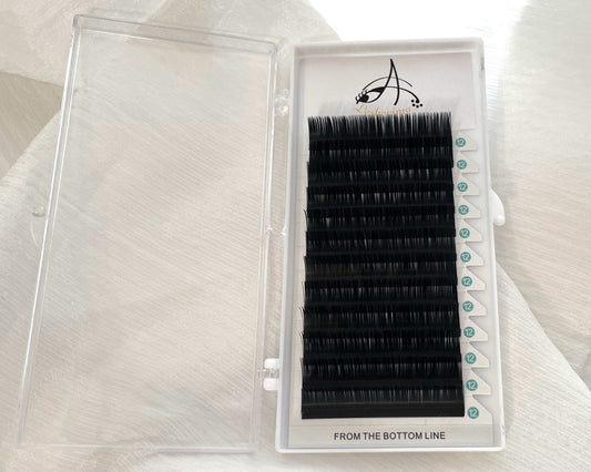 レシェリマフラットラッシュ長さMix (8mm~12mmShort)ブラック*受講者様価格