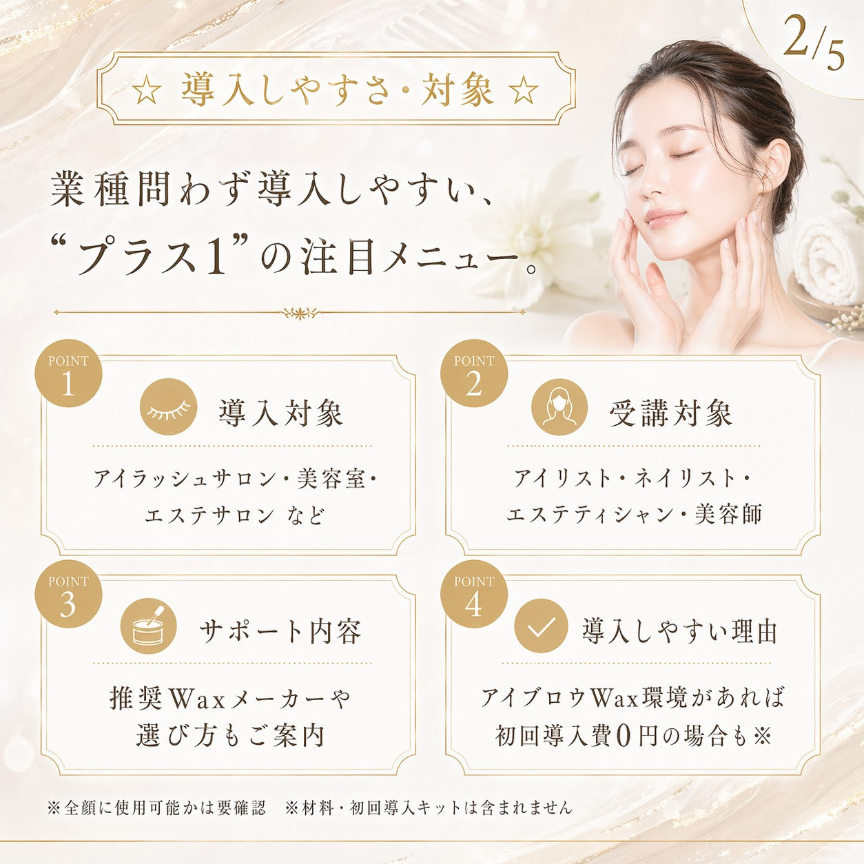 ☆業界最安値☆フェイシャルピーリングWax｜全顔ワックス脱毛 1Dayオンラインセミナー
