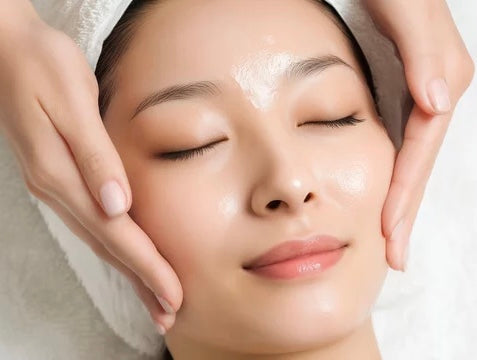 全顔脱毛　スキンケア　角質除去　顔脱毛